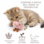 "Mr. Watermelon" Catnip Infused Toy