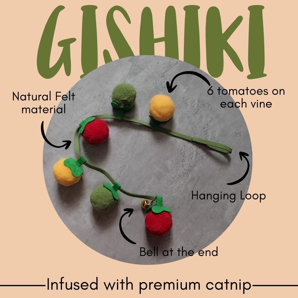 "Tomatito" Hanging Catnip Toy