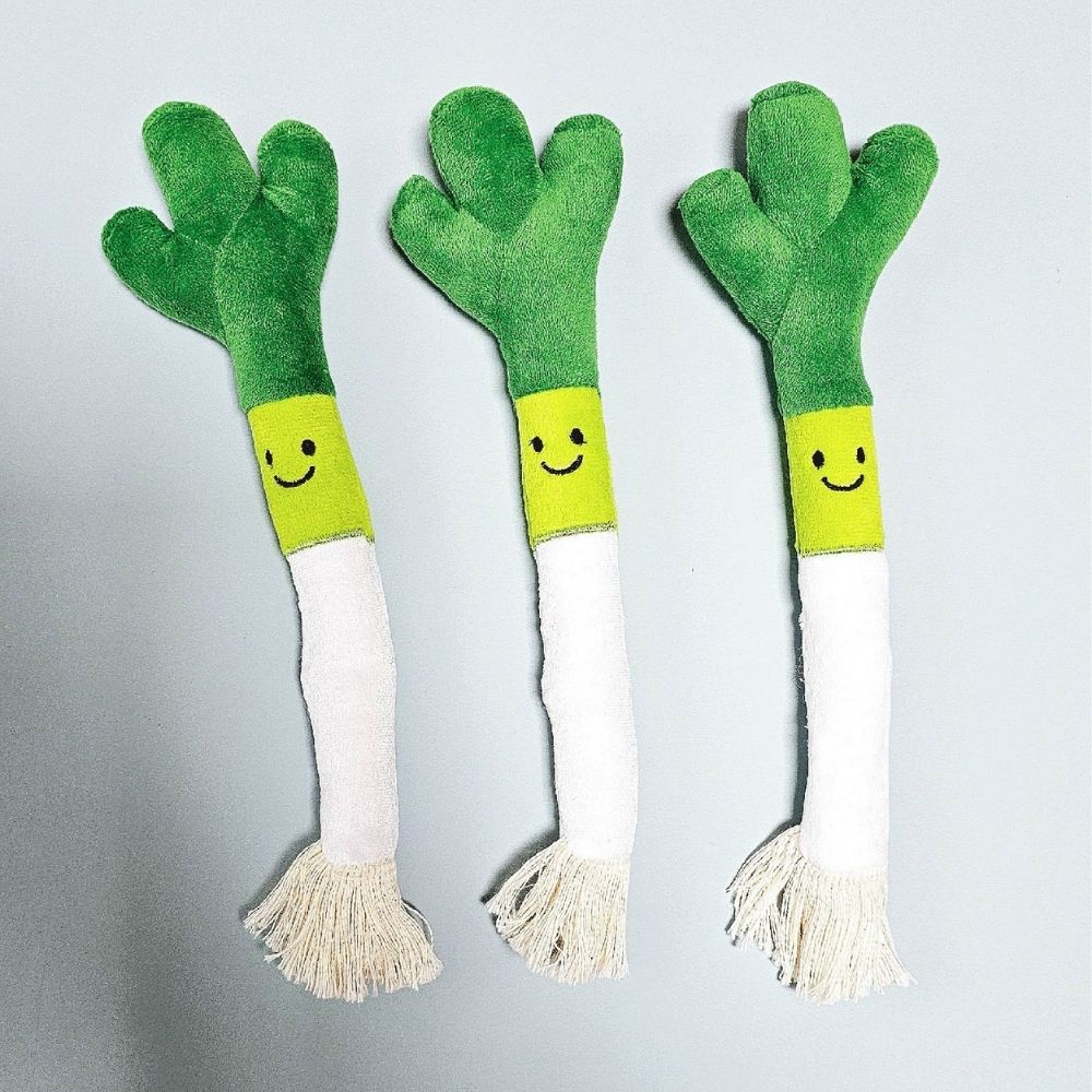 "Mr. Leek" Catnip Infused Plush Toy