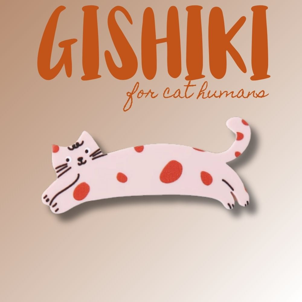 "Zoomies" Cat Hair Clip / Tie Pin