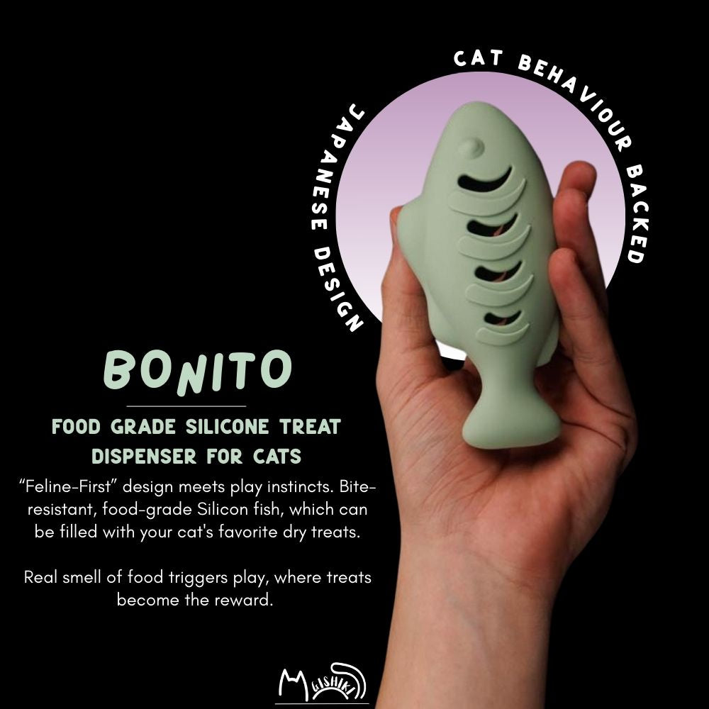 "Bonito" Cat Treat Dispenser
