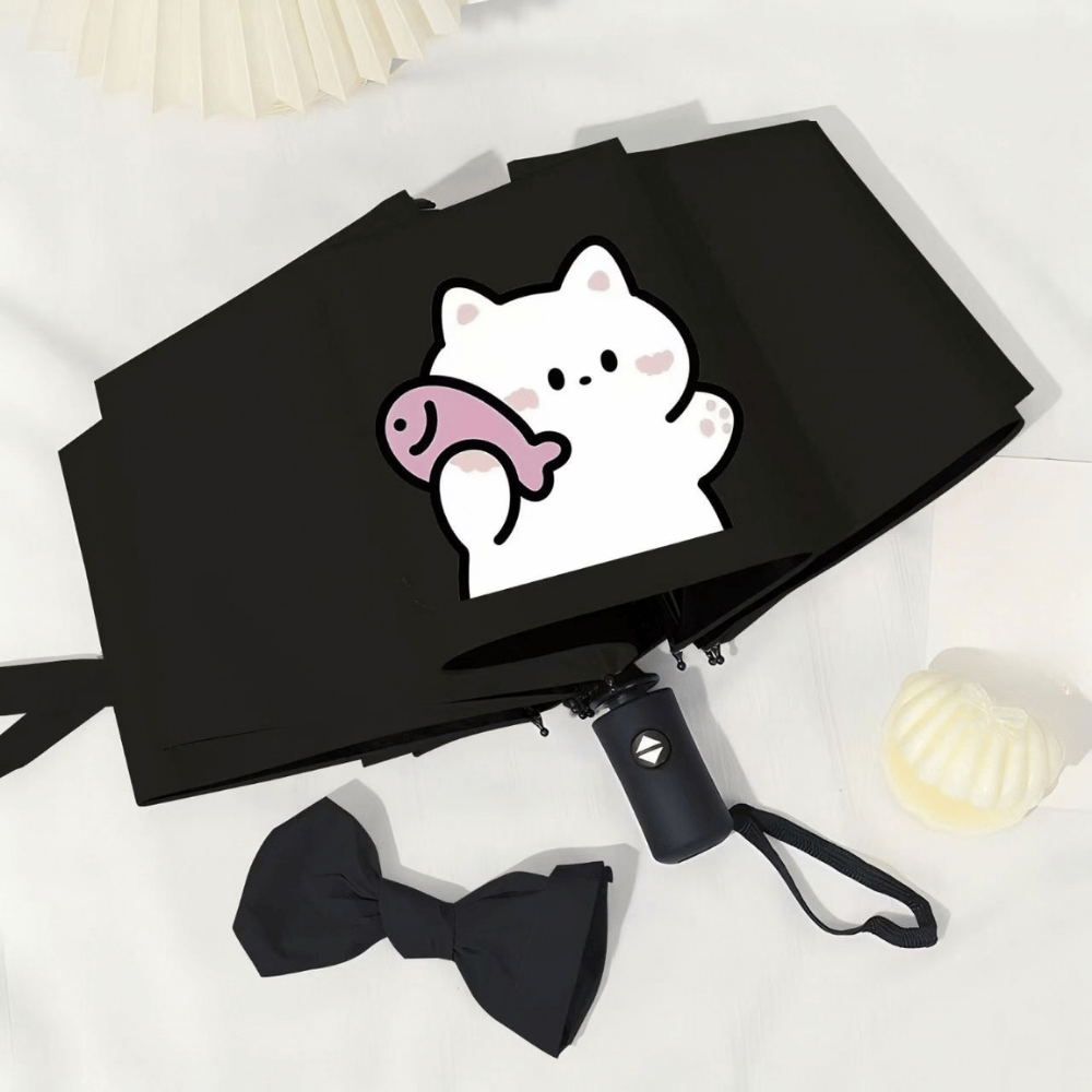Cute Cat UV Protection Umbrella