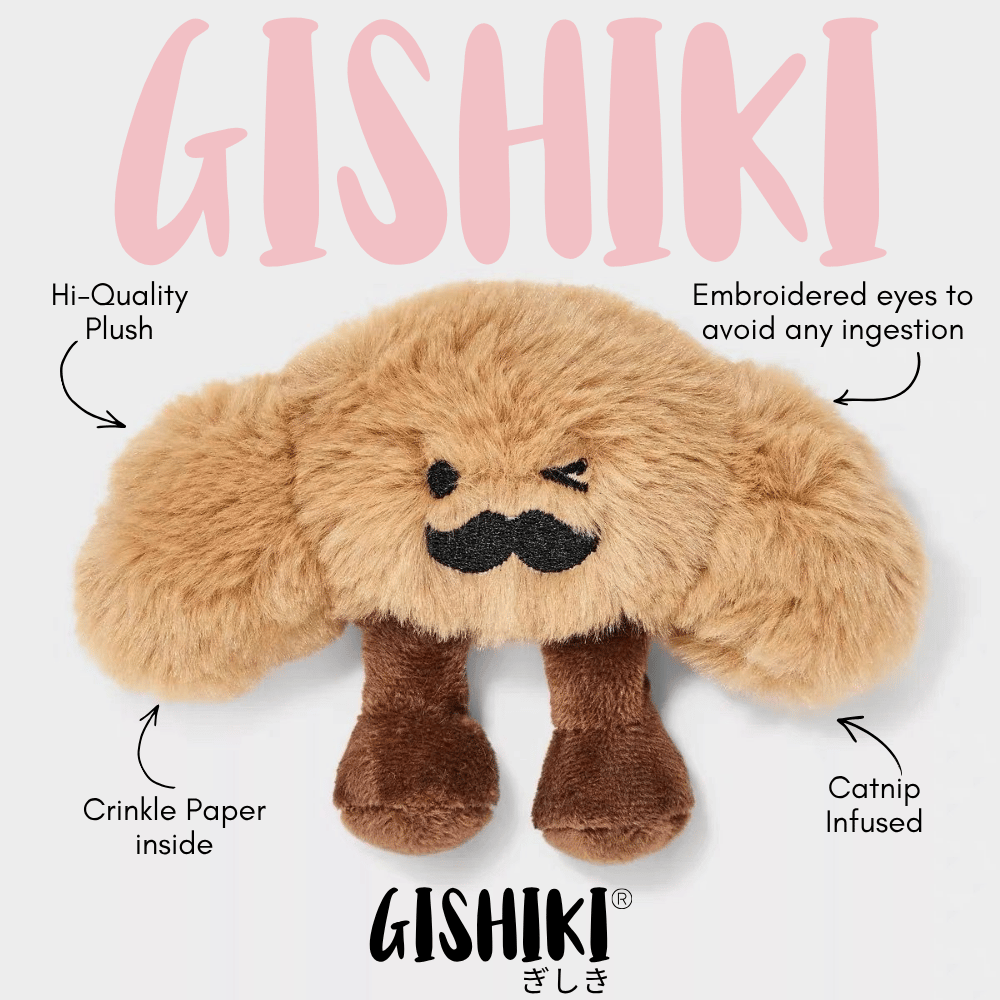 "Mr. Mooch" Catnip & Crinkle Paper Toy
