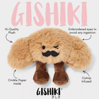 "Mr. Mooch" Catnip & Crinkle Paper Toy
