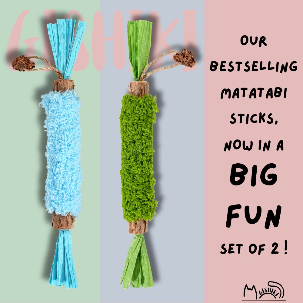 "Plushy Matatabi" - Premium Chew Stick (PACK OF 2)
