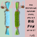 "Plushy Matatabi" - Premium Chew Stick (PACK OF 2)