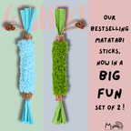 "Plushy Matatabi" - Premium Chew Stick (PACK OF 2)