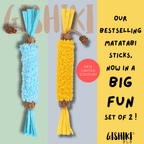 "Plushy Matatabi" - Premium Chew Stick (PACK OF 2) - NEW COLOUR