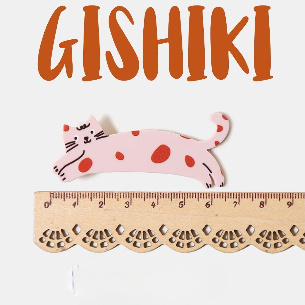 "Zoomies" Cat Hair Clip / Tie Pin