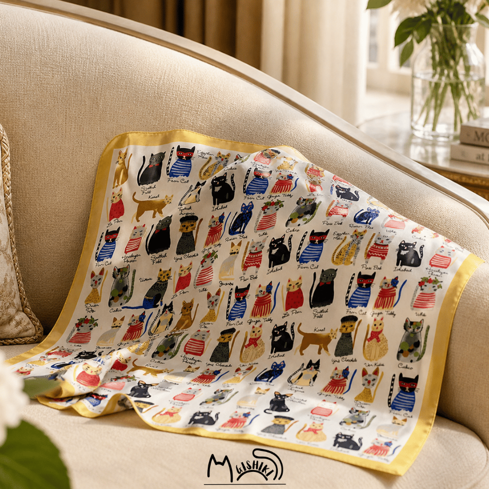 "Cat Lady" Premium Lightweight Scarf