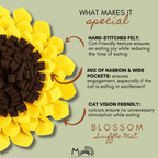 "Blossom" Snuffle Mat for Cats
