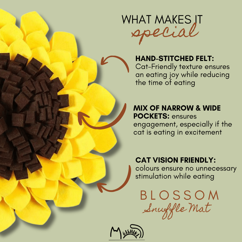 "Blossom" Snuffle Mat for Cats