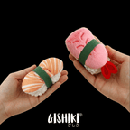 "Catnip Sushi" Multi-Texture Cat toy (Set of 2) - FlexiPlay