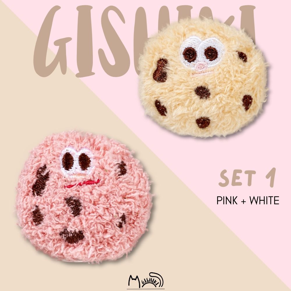 Strong Catnip Infused Plush Cookies (Set of 2)