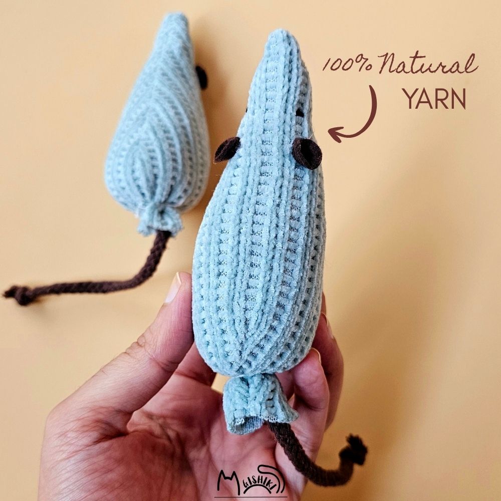 "Nibbles" Catnip Infused Mouse Toy