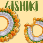 "Marigold" Handknitted Cat Collar