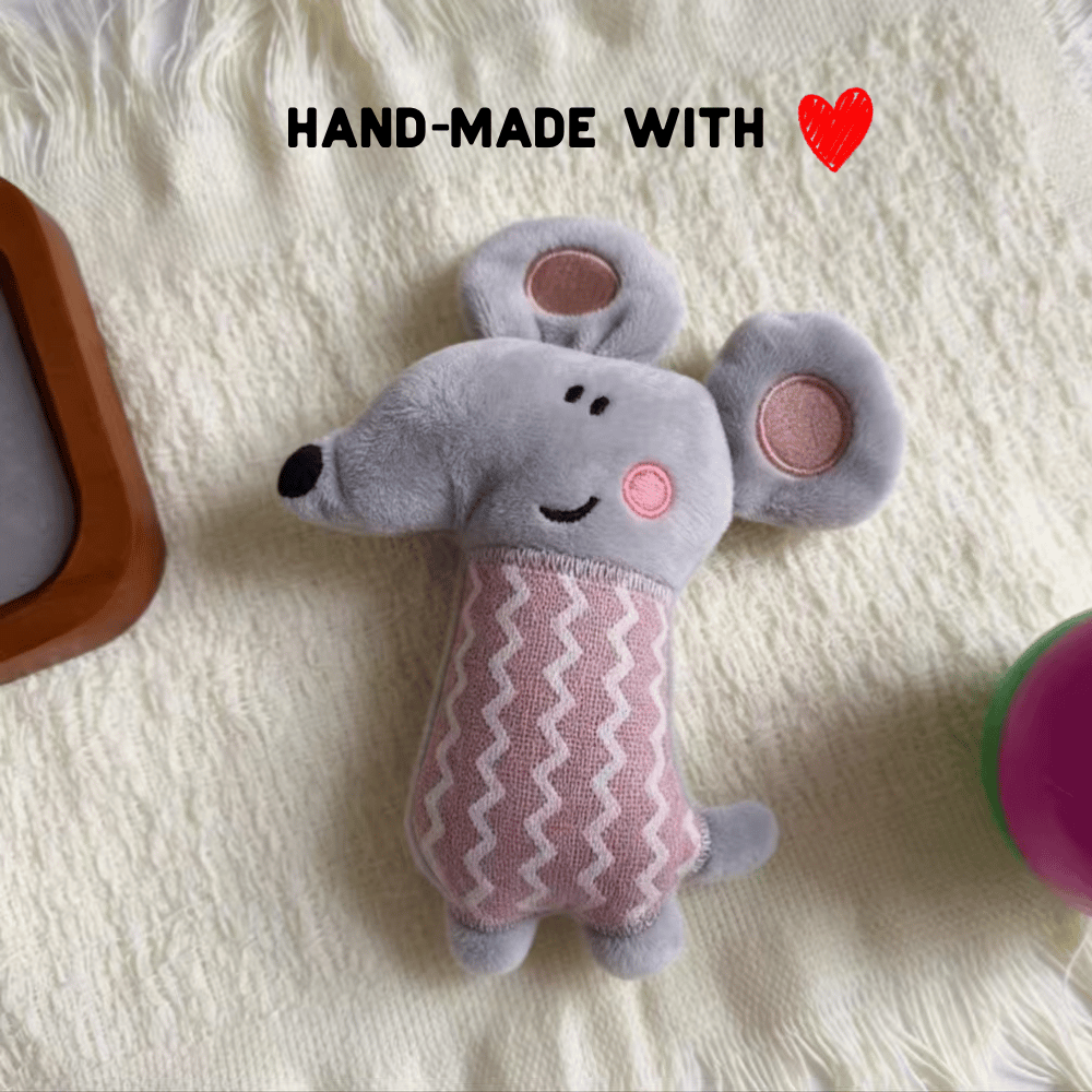 "Rodeo" Dual Texture Catnip Mouse