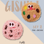 Strong Catnip Infused Plush Cookies (Set of 2)