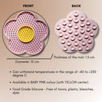 "Petals" Slow Feeding Stick-On Mat