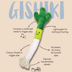 "Mr. Leek" Catnip Infused Plush Toy