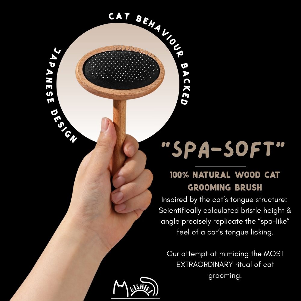 "Spa-Soft" Cat Grooming Brush