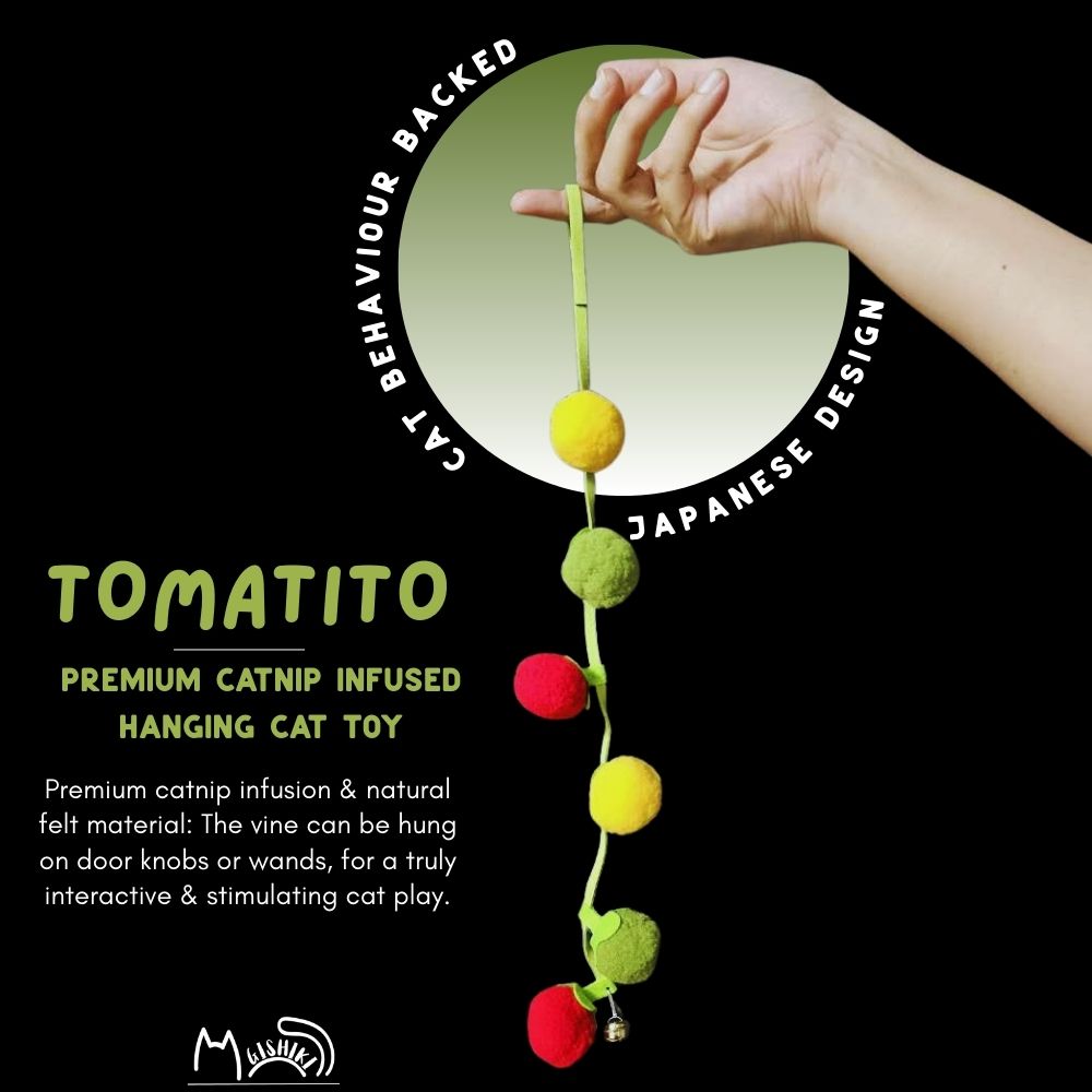 "Tomatito" Hanging Catnip Toy