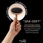 "Spa-Soft" Cat Grooming Brush